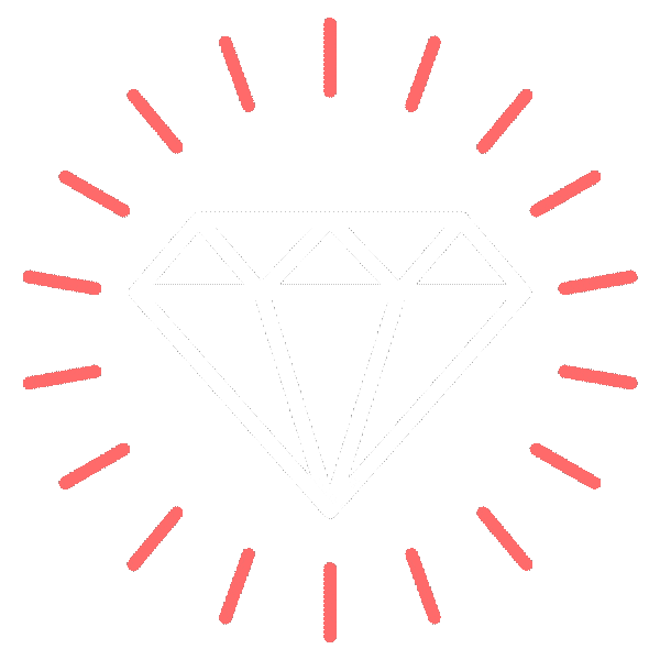 Shine Diamond Sticker by standing ovation