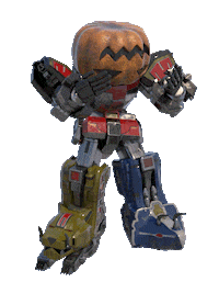 Power Rangers Halloween Sticker