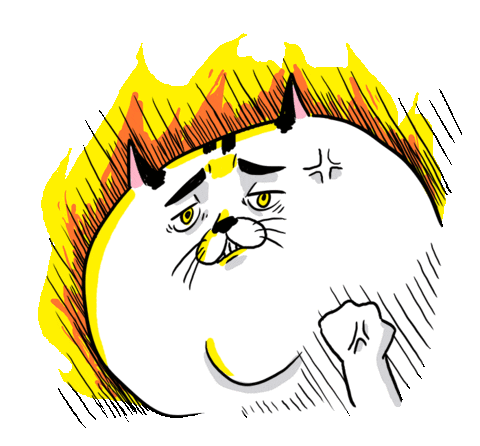 Angry Sticker by ehcat