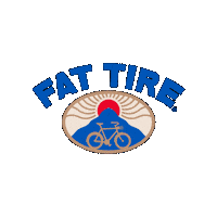 Fat Tire Sticker by New Belgium Brewing