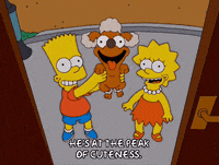 bart simpson dog GIF