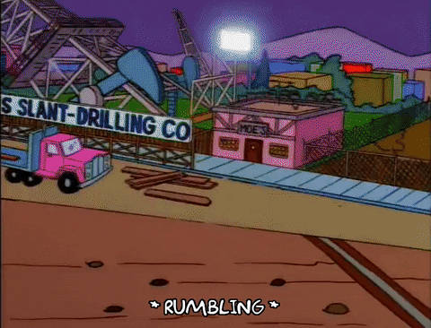 Rumbling Season 6 GIF by The Simpsons