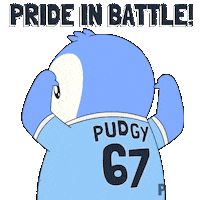 Manchester City Football Sticker by Pudgy Penguins