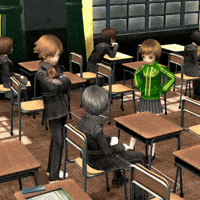 Persona 4 Laughing GIF