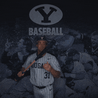 Sport Baseball GIF by BYU Cougars