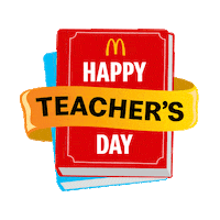 Teacher Guru Sticker by McDonaldsMY