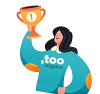TooSegurosToo too banco pan too seguros Sticker