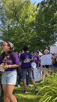 Students Join Staff Strike at American University in DC
