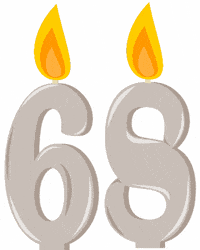 Birthday Flickering GIF