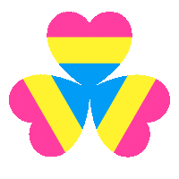 Love Is Love Pan Sticker