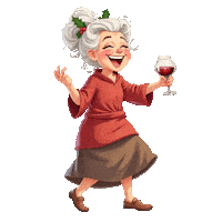 The Christmas Party Sticker