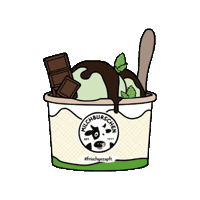 Milchburscheneis milchburschen Sticker
