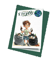 Earth Day Teenagers Sticker