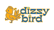 Confused Orange County Sticker by Dizzy Bird