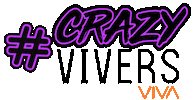 Crazy Vivers Sticker by VIVA EVENTOS