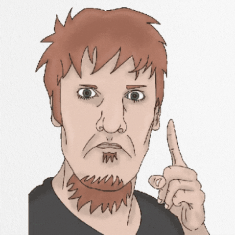 Serious Face GIF