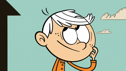 the loud house thinking GIF by Nickelodeon