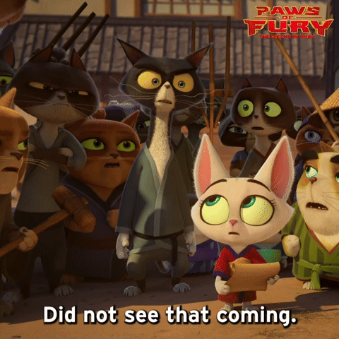 Did Not See That Coming