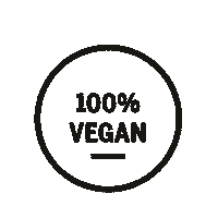 pureandcare vegan 100 100 vegan pureandcare Sticker