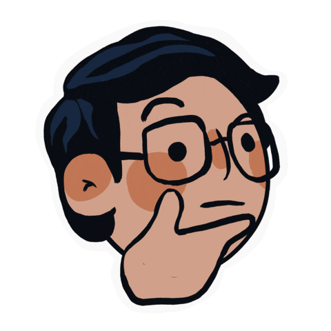 Ae Pensando Sticker