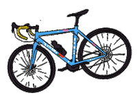 Bike Biking Sticker by Lara Paulussen