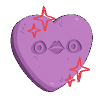catzero love wink hearts sparkle Sticker