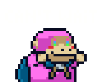 Excited Pixel Art Sticker by SMOL