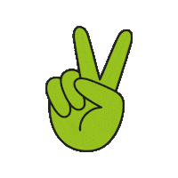 Heart Peace Sticker by Tijdschrift Tina