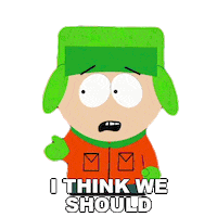 Lets Go Kyle Sticker by South Park