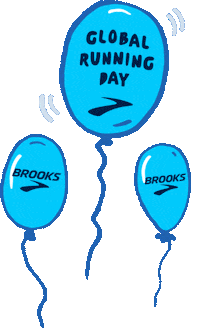 Runhappy Globalrunningday Sticker by Brooks Running