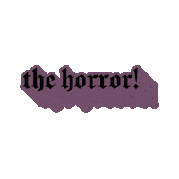Horror Film Halloween Sticker by Boss Dotty Paper Co.