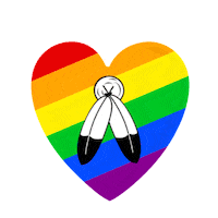 Heart Love Sticker by GayStarNews