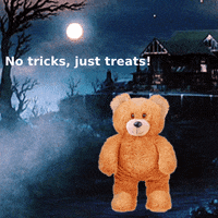 Teddy Bears Halloween GIF