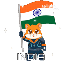 Waving Virat Kohli Sticker by Hamieverse