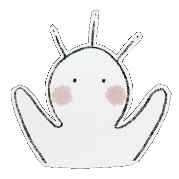 erinleehong giphyupload white cheers yay Sticker