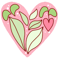 Heart Love Sticker by Caity Chilton
