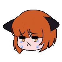Moufrou sad cry tears triste Sticker