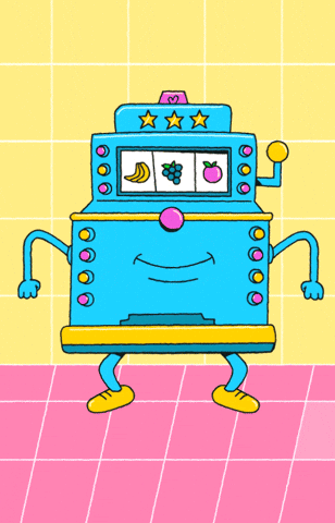Slot Machine Fun GIF by Juan Billy