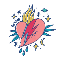 Heroes Bowie Sticker