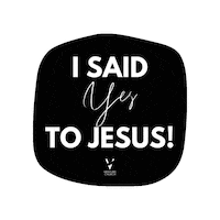 Jesus Baptism Sticker by Venture Church