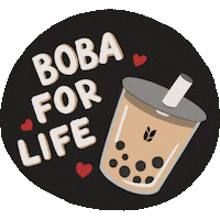 Cutie Boba Sticker by graincomsg