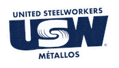 Blue And White Navy Sticker by United Steelworkers - Syndicat des Métallos