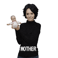 Mothers Day Baby Sticker