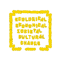 designlnu change sustainability designlnu changedough Sticker