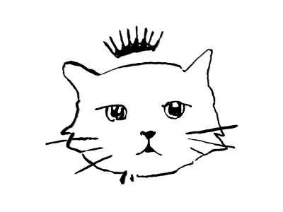 shocked cat Sticker by Eyeko