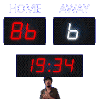 6 Away Sticker