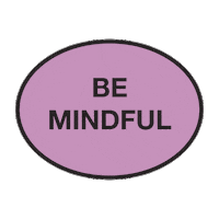 Meditation Mindfulness Sticker by Beci Orpin