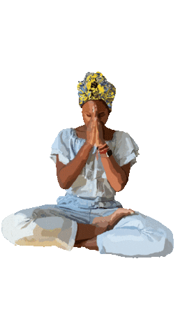 Yoga Breathe Sticker by AMCKFIT