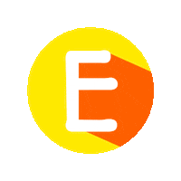Orange Abc Sticker