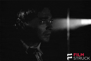 black and white waiting GIF by FilmStruck